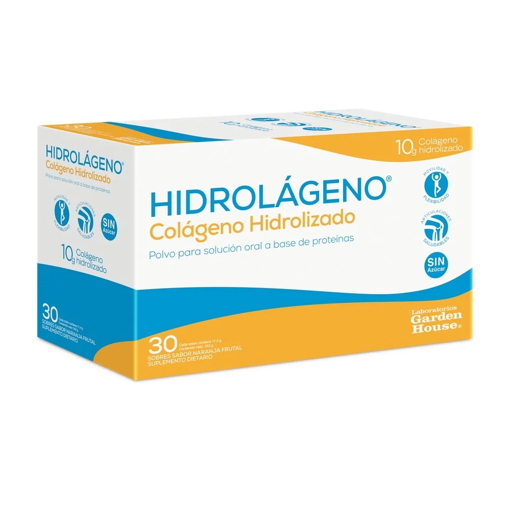 Hidrolágeno : Colágeno Hidrolizado x 30 sobres