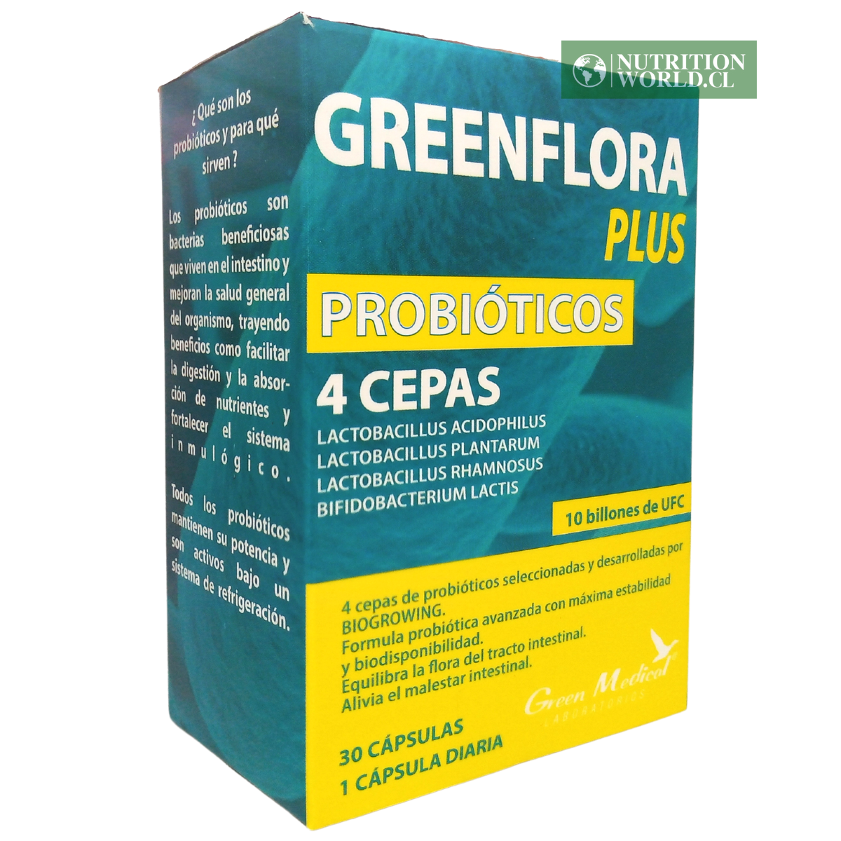 GreenFlora Plus Probióticos