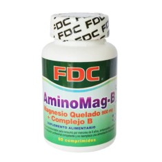 AminoMag - B Magnesio (Bisglicinato) + Complejo B 60 Comprimidos